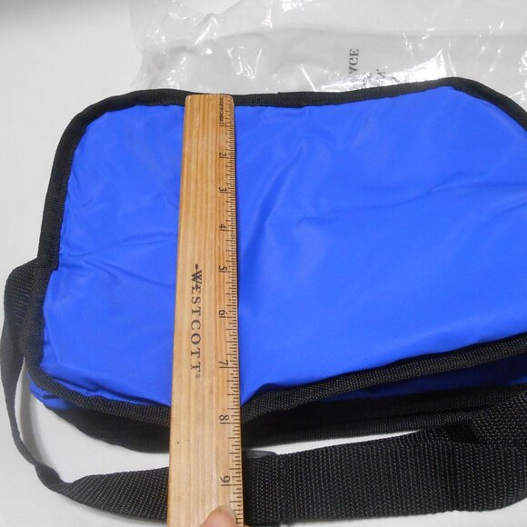 NEW Sunset Sation Hotel Casino Cooler zipper tote bag adjustable strap X pockets - Picture 7 of 16